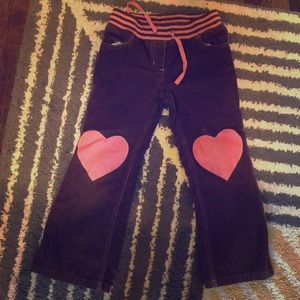 Mini boden size 5-6 girls courderoy brown pants.